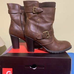 G by Guess brown boots